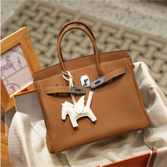 Brown Genuine leather wirkin - Picture 3 of 4